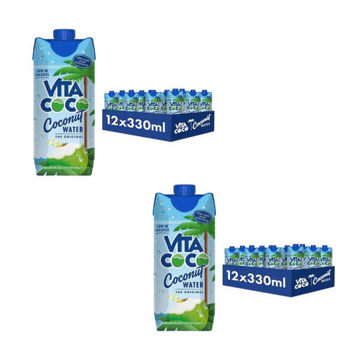 Vita Coco Original Coconut Water 2 x 12x330 ml
