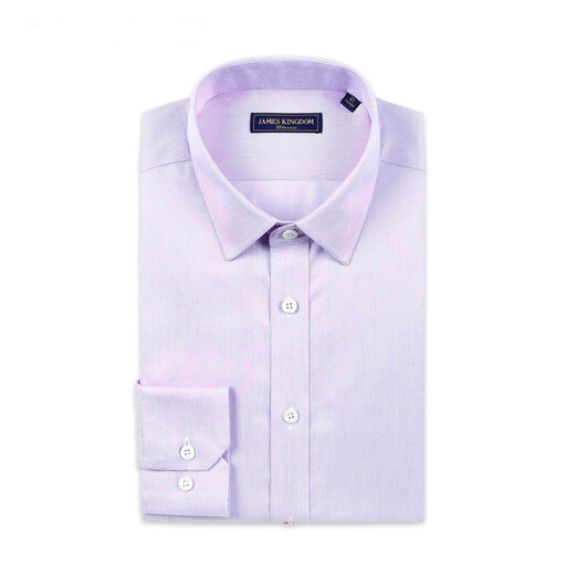 JAMES KINGDOM 100-Pack DP men's cotton shirts, purple, 41-L