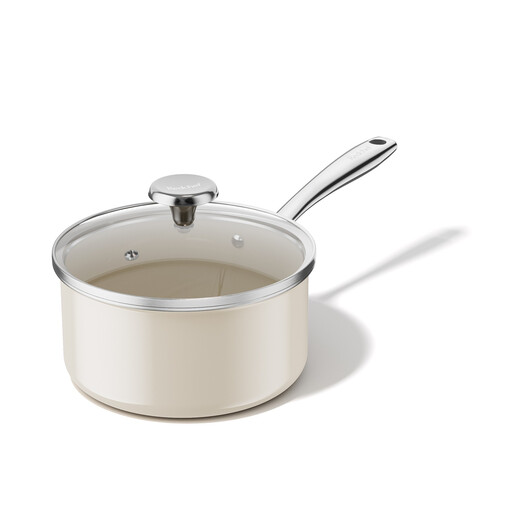 Redchef Gemstone Aluminum 18cm Saucepan Beige