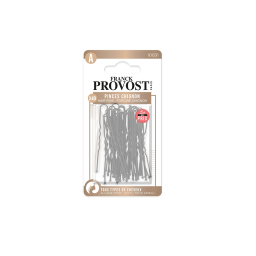 FRANCK PROVOST Grey Hair Bun Pins – Pack of 40 Pieces