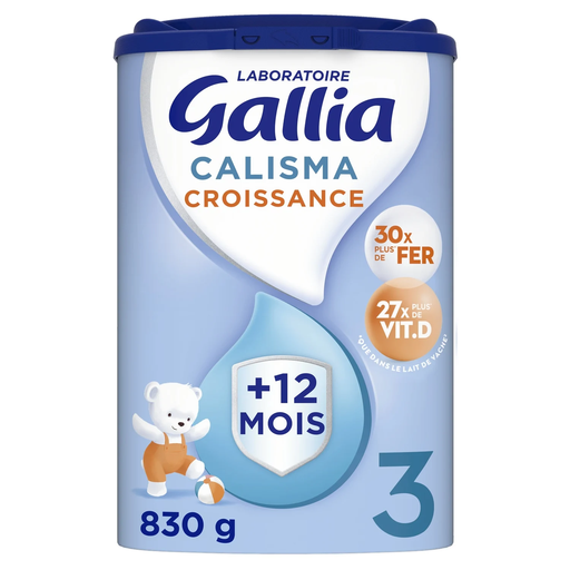 Laboratoire Gallia Calisma Croissance 3rd Age, 830 g tin