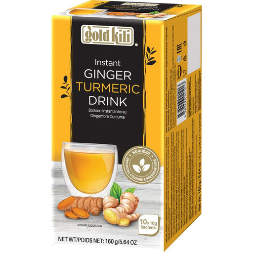 Instant Ginger Turmeric Drink 10x16g
