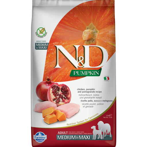 Farmina N&D Pumpkin Poulet Adulte Medi/Maxi