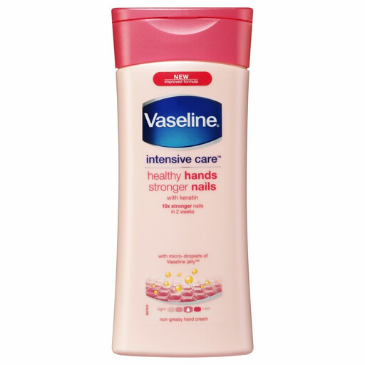 VASELINE 200ML HAND CREAM HEALTHY HANDS & STRONGER NAILS