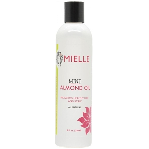 Mint Almond Oil in einer Flasche