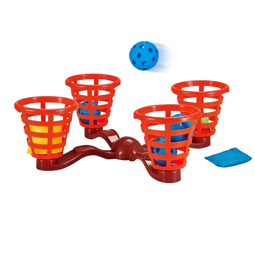 CubiDoodle Portable Basketball Set for Kids
