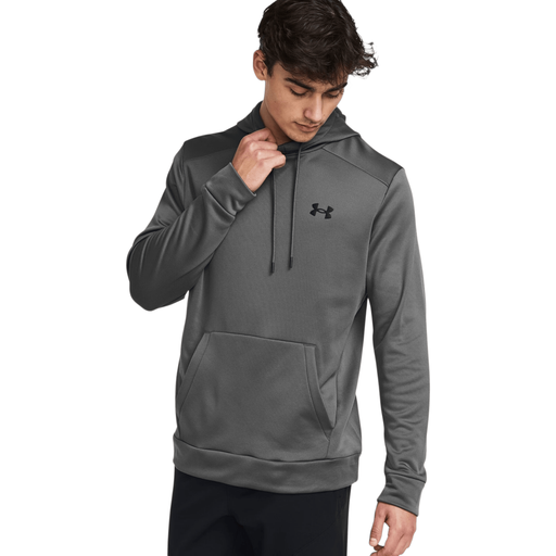 Under Armour Men’s Fleece Hoodie Grey Armour Fleece Collection M