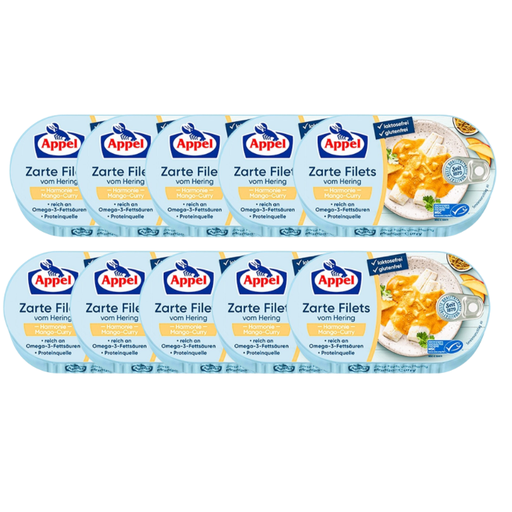 Appel MSC Tender Herring Fillets Harmony Mango-Curry