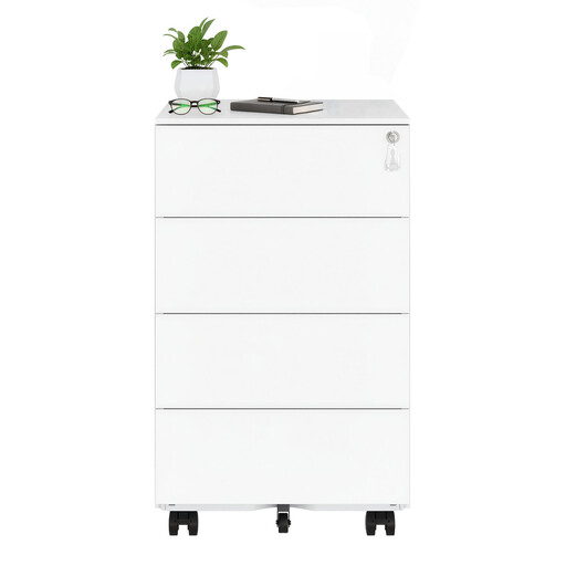 Ochama x SONGMICS Lockable Mobile File Cabinet
