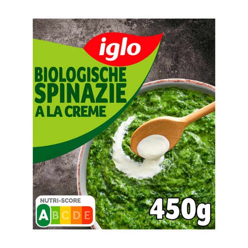 Iglo ?pinards à la Crème Bio - 450 g