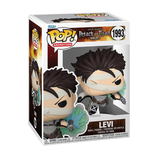 FUNKO Pop! Animation Attack on Titan Levi Vinyl Collectible Figure #1993