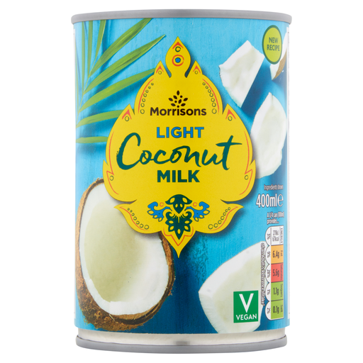 Morrisons Canned Reduced Fat Coconut Milk 400ml