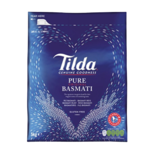 Tilda Pure Basmati Rice 5Kg