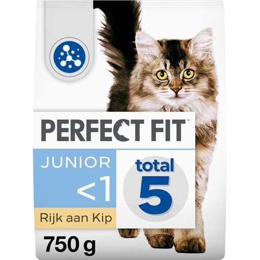 Perfect Fit Junior Cat Food Chicken, Under 1 Year, 750g