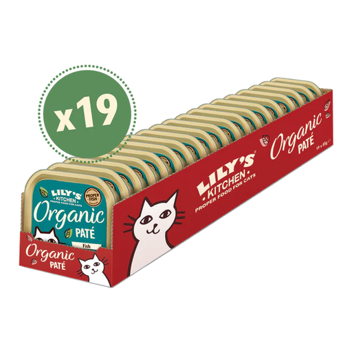 LILY'S KITCHEN P?té Cat Wet Food Fish Organic