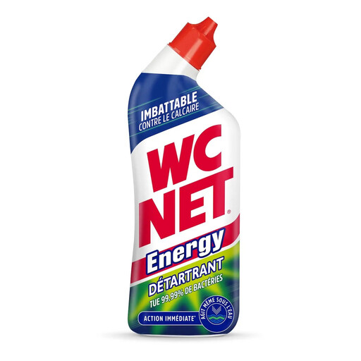 WC NET Energy Limescale Remover Toilet Gel 750 ml