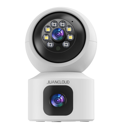 JUANCLOUD Dual-Lens Indoor Security Camera