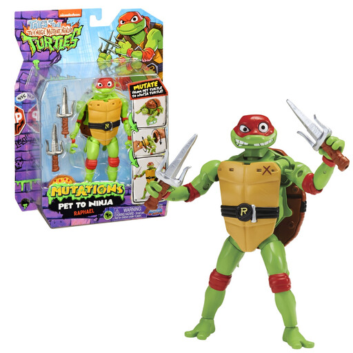 Ninja Turtles figurine deluxe Leonardo transformable