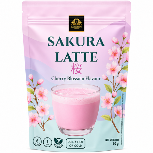 Bardollini Sakura latte instant drink 90g