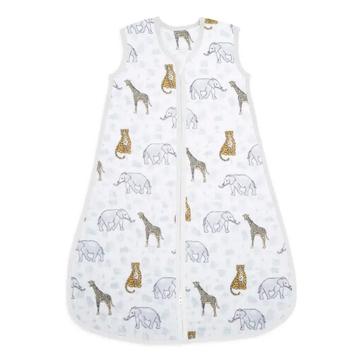 aden + anais Cotton Muslin Light Sleeping Bag Jungle