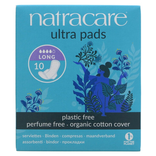 Natracare Ultra Pad Long with Wings