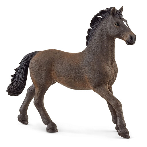 Schleich Horse Club Oldenburger Hengst Play Figure - Brown, 4cm