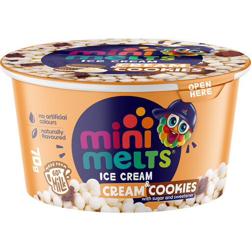 MINI MELTS Cookies & Cream Ice Cream 70 g