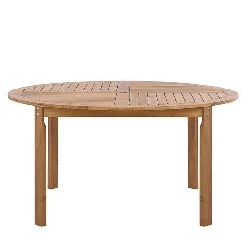 Beliani Garten-Esstisch aus Akazie ? 150 cm TOLVE