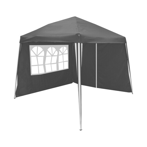 300x300x245cm Foldable Gazebo with 2 Side Panels