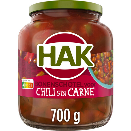 Hak Bonenschotel Chili Con Carne