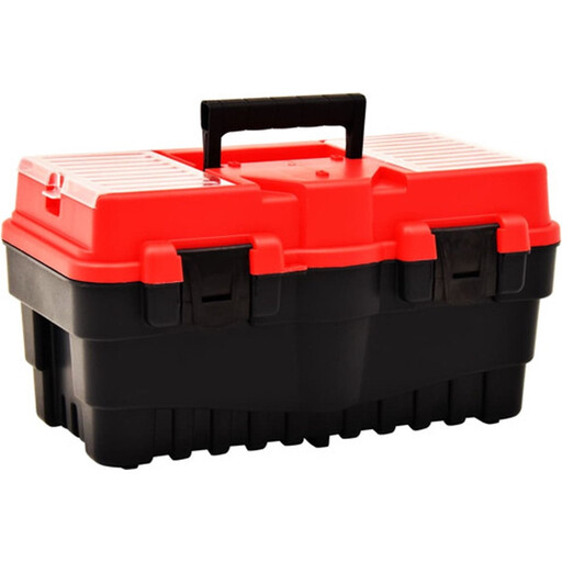vidaXL Tool Chest Plastic - Red