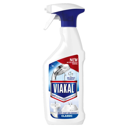 Viakal Limescale Remover Spray, Classic, 500ml