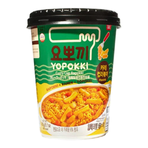 KR Yopokki Ricecake&Ramen Cup Curry