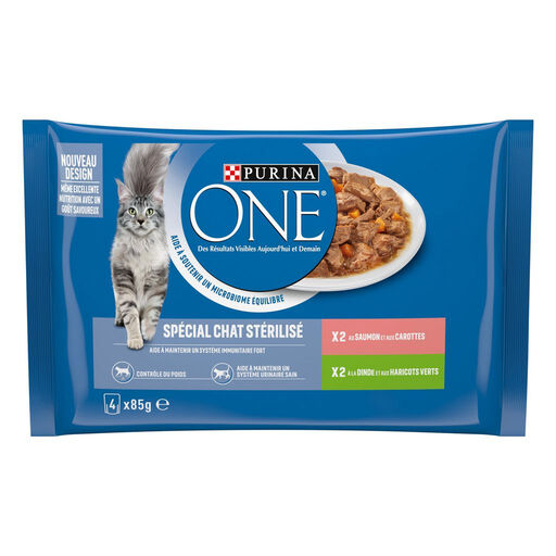 P?tée pour chat stérilisé PURINA ONE