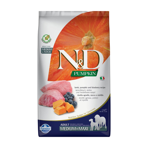 Farmina N&D Pumpkin Agneau Adulte Medi/Maxi