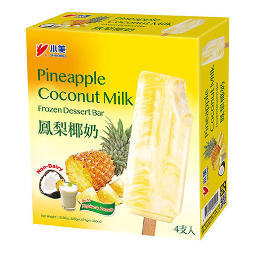 Shaomei Pineapple Coconut Milk Ice Bar