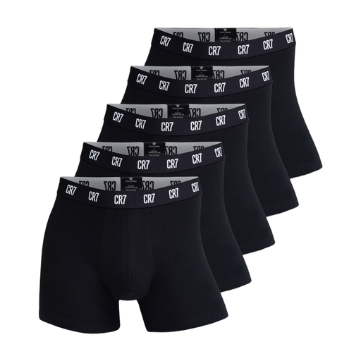 CR7 5 Pack Basic Trunk Black