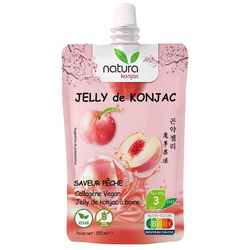 Natura Konjac Jelly Drink Peach 150ml