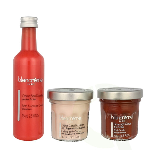 Strawberry & Pomegranate Body Care Set (3-Piece)