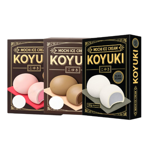 KOYUKI Japanese Ice Cream Mochi 3 Flavours Bundle