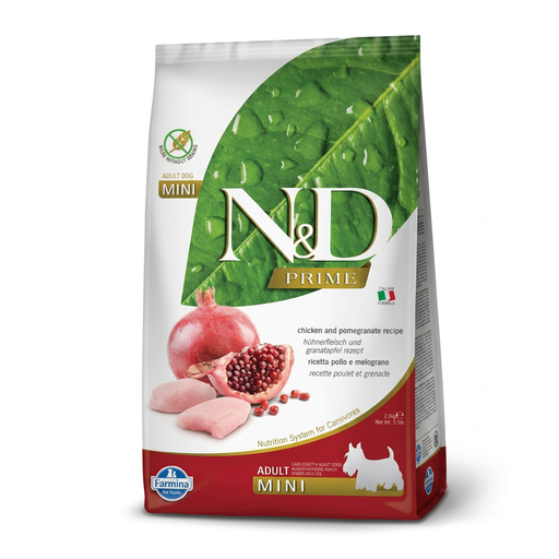 Farmina N&D Premium aliment pour chien adulte de petite race au poulet 2,5 kg