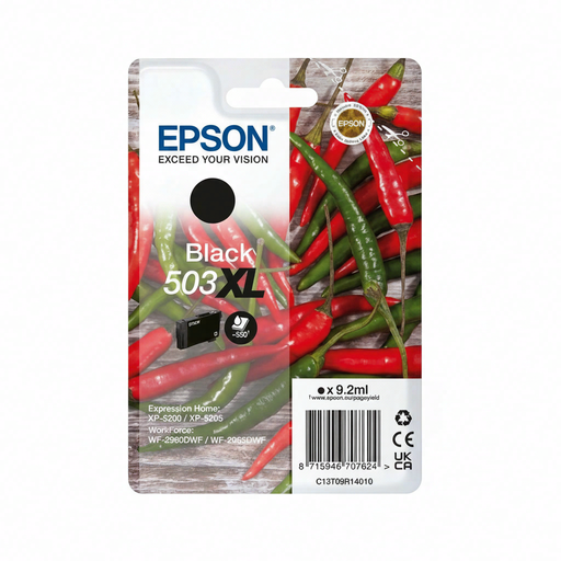 Epson 503XL Inktcartridge Zwart Hoge Capaciteit
