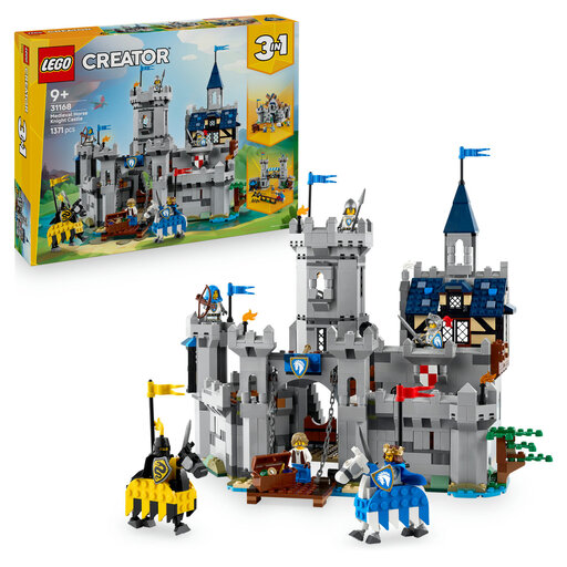 LEGO Creator 3in1 Medieval Castle 31168 Toy Building Set