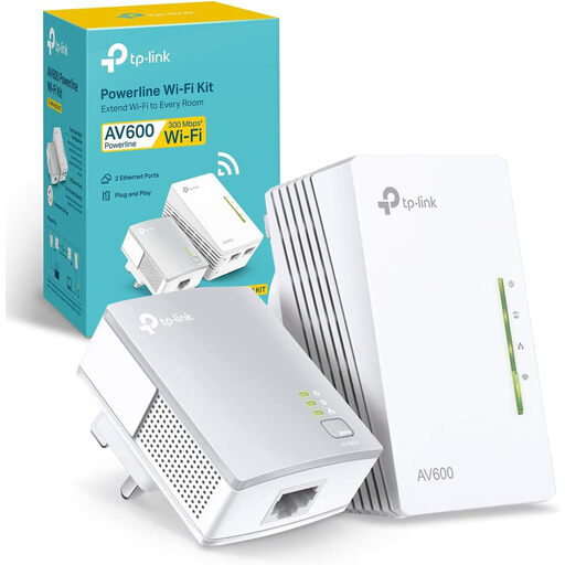 TP-Link TL-WPA4220 KIT AV600 Powerline Wi-Fi Extender Kit