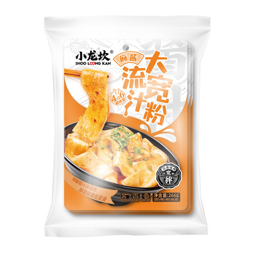 SHOO LOONG KAN Broad Noodle Sesame Paste Flavor
