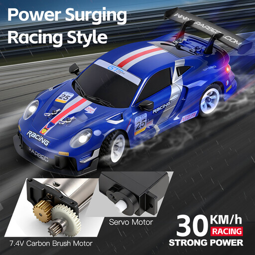 1:28 Electric 4WD Rally Car