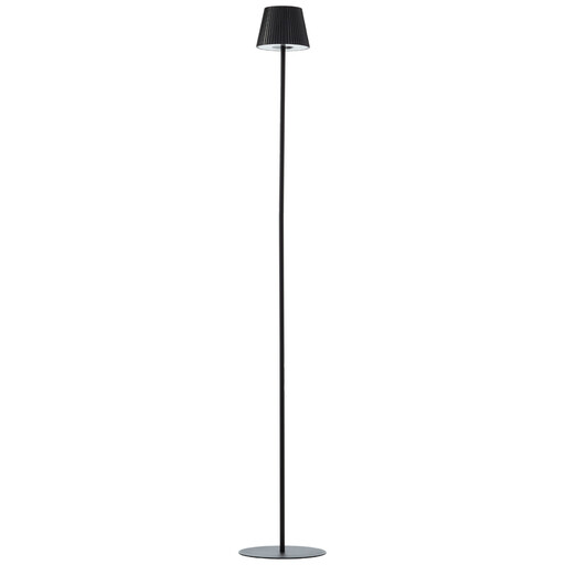 Brilliant LED Akku-Stehleuchte, 125 cm, Schwarz
