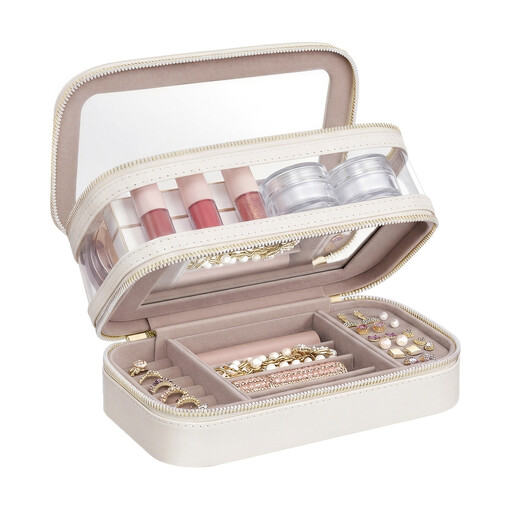 Ochama x SONGMICS Cosmetic Organizer with Mirror