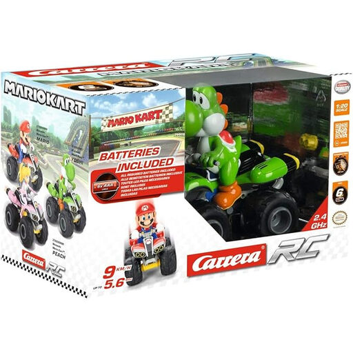 Carrera Nintendo Super Mario Yoshi Quad RC 1:20