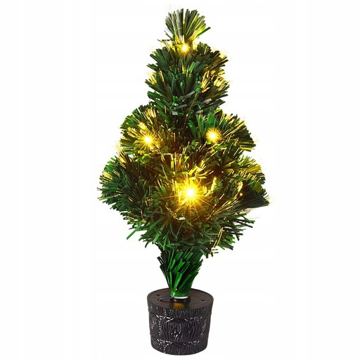 Xmas Tree 45cm Fiber Optic WW Christmas/Weihnachten